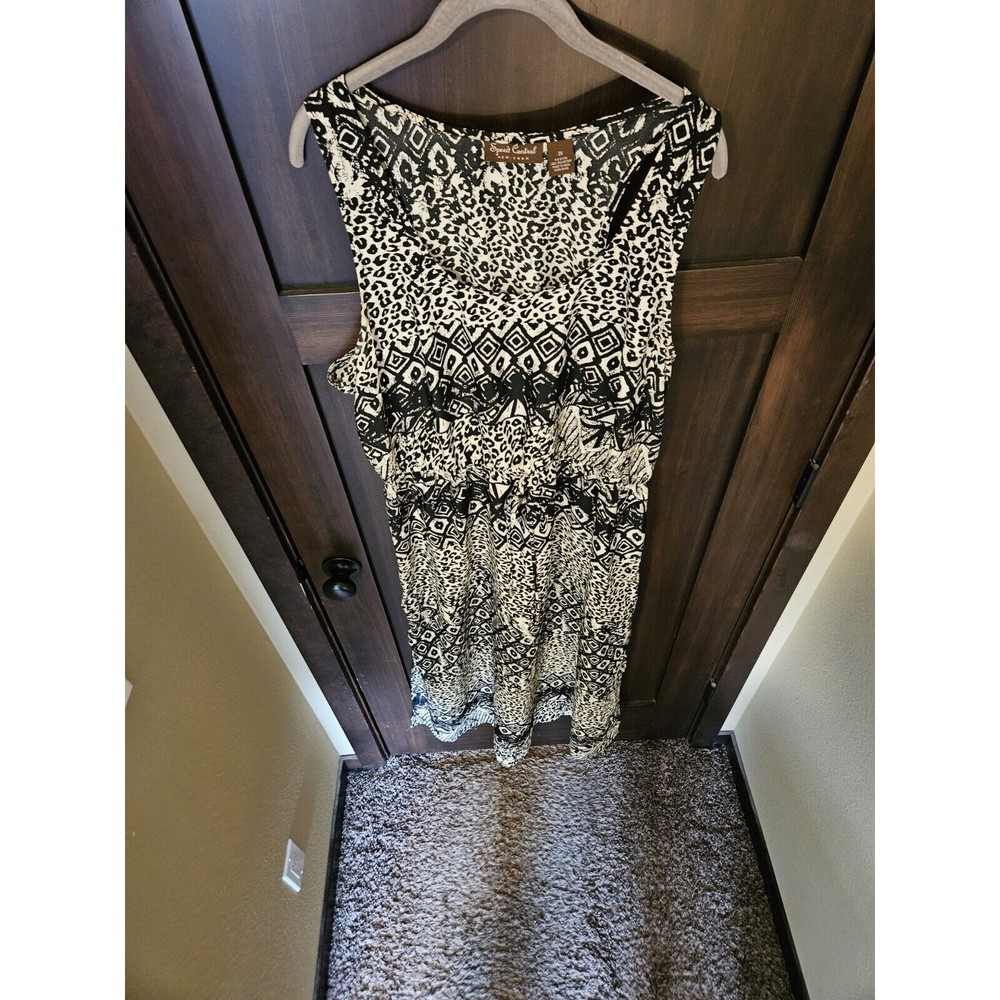 Euc Women's Plus Geometric Pattern Lightweight Ma… - image 2